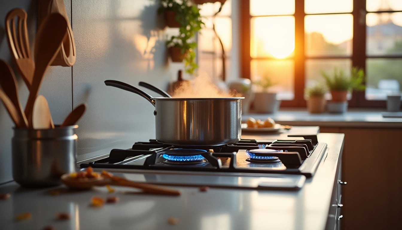 Illustration: Comprendre l’essentiel de la cuisinière raccordée au gaz du réseau urbain