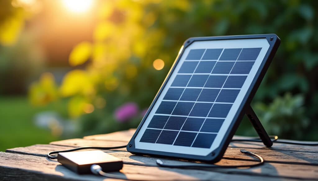 Panneau solaire de 20W : compact, performant et facile à installer