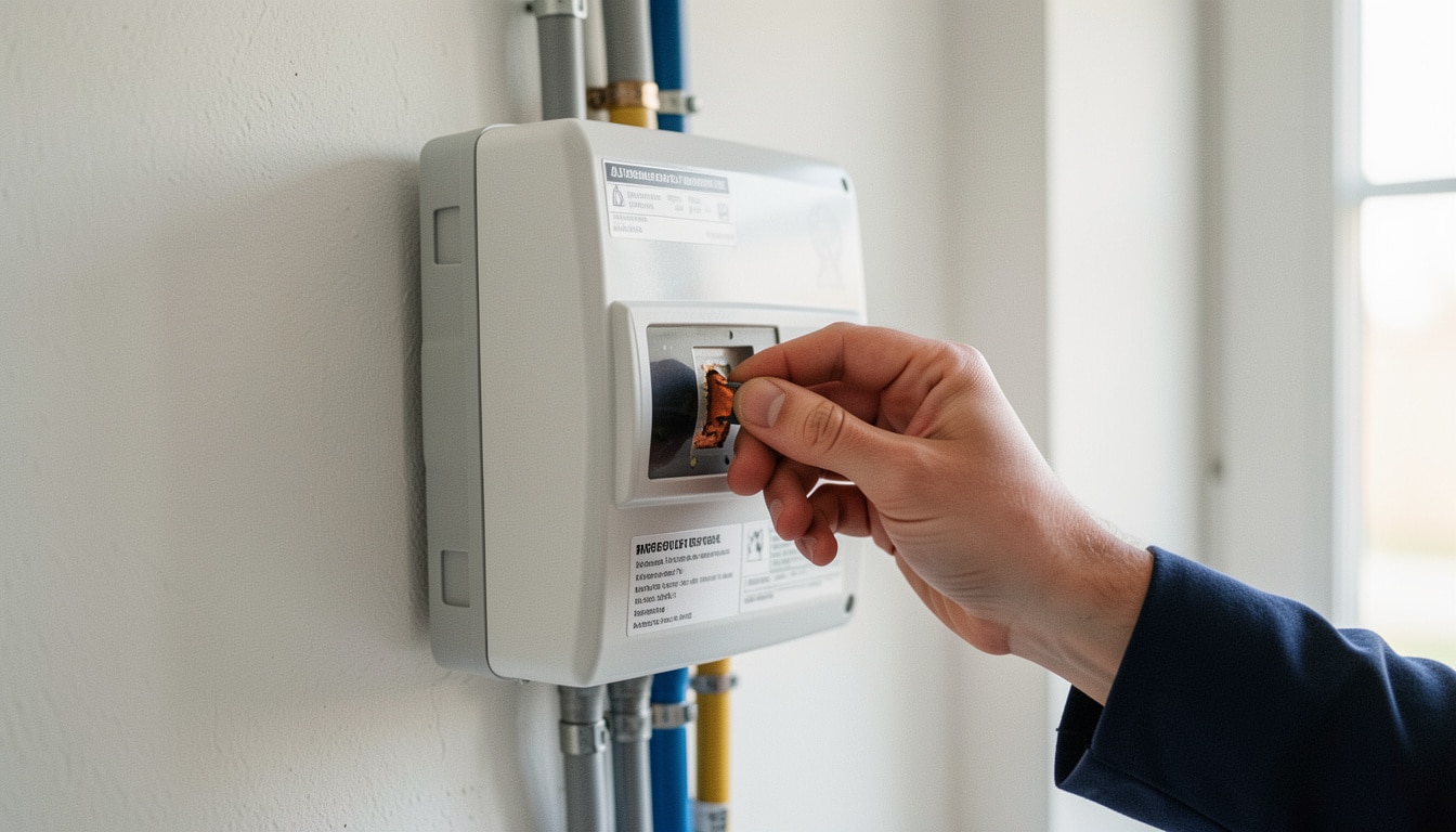 Scellé du compteur électrique abîmé, que faire ?
