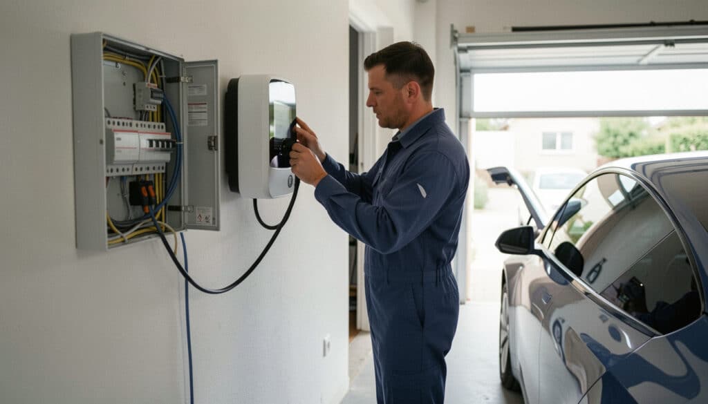 Installer une prise pour voiture électrique chez soi