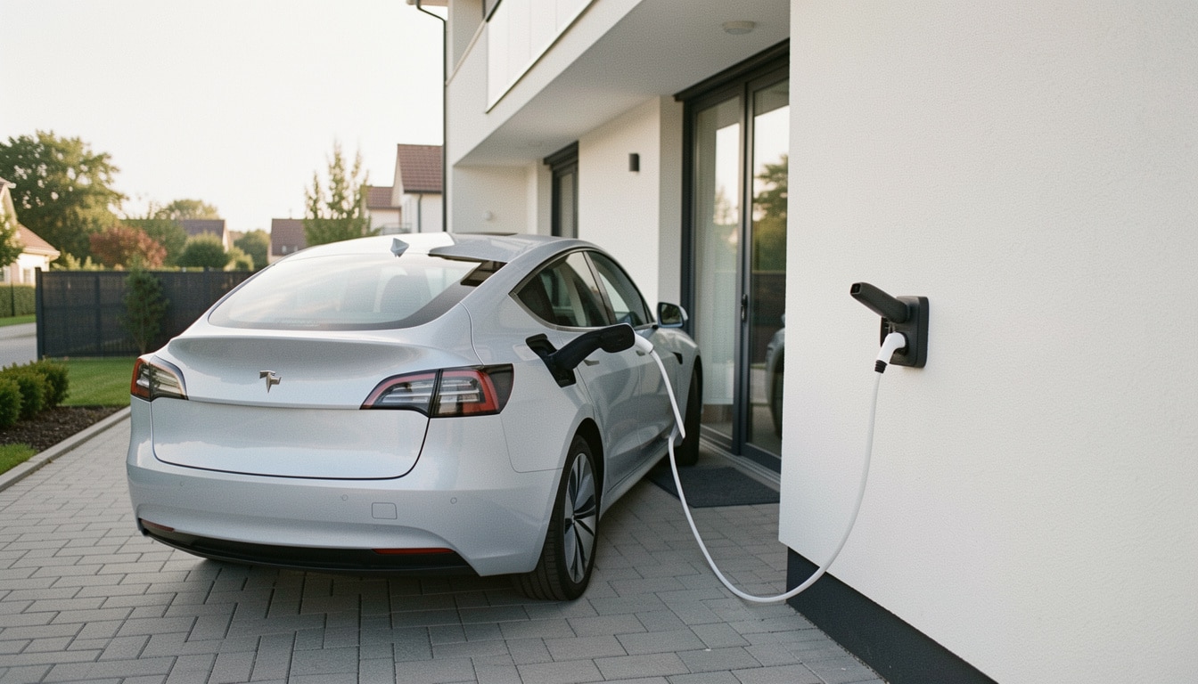 Brancher une voiture électrique sur une prise domestique
